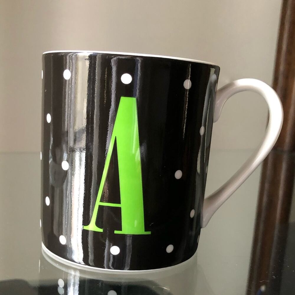 LENOX Kate Spade‎ To the Letter Monogram A Mug